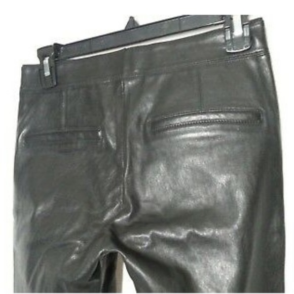 Helmut Lang Stretch Lambskin Leather Leggings - Picture 8 of 8